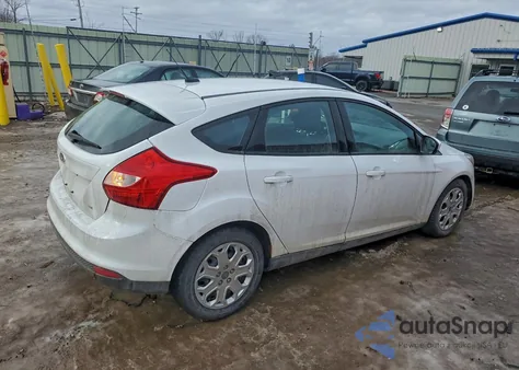2012 Ford Focus Se из США, поврежденный, VIN 1FAHP3K24CL365322
